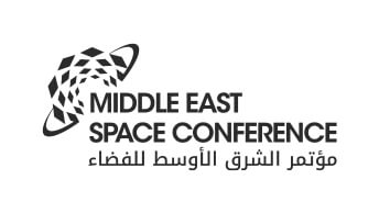 The conference name and logo in white on a midnight blue background strewn with stars