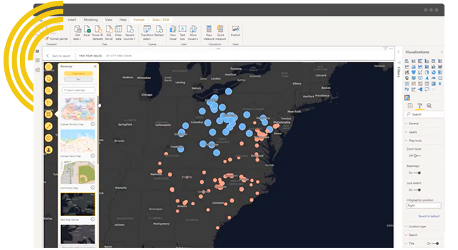 Map Visuals For Power BI ArcGIS For Power BI