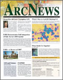 Winter 2007/2008 ArcNews cover, click to see enlargement