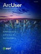 ArcUser Spring 2013 cover