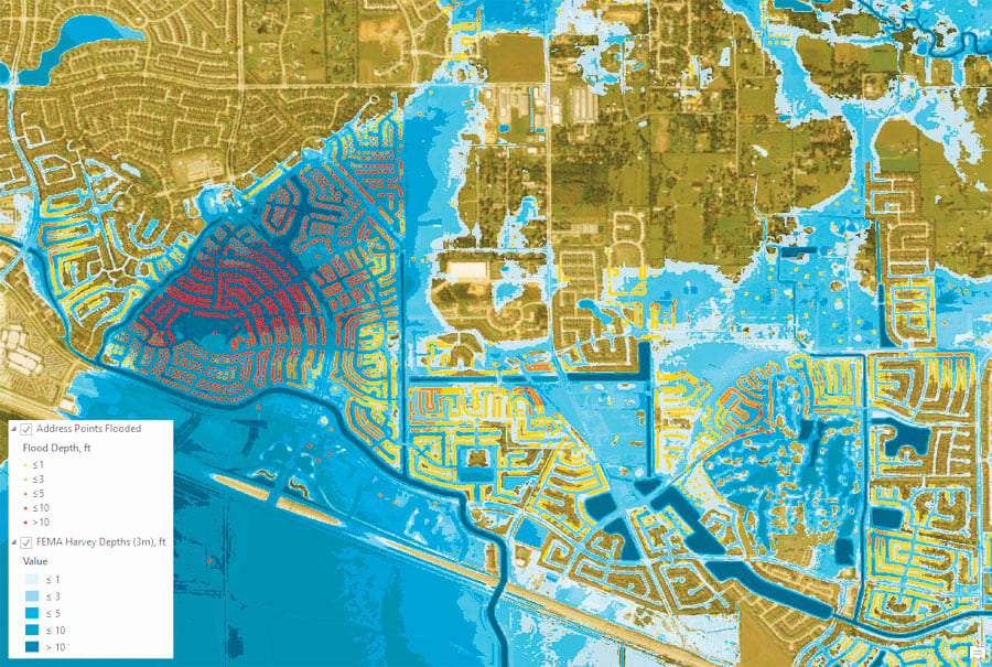 A New Approach to Flood Mapping | ArcNews | Summer 2018