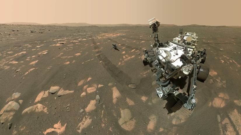 mars rover landing gear