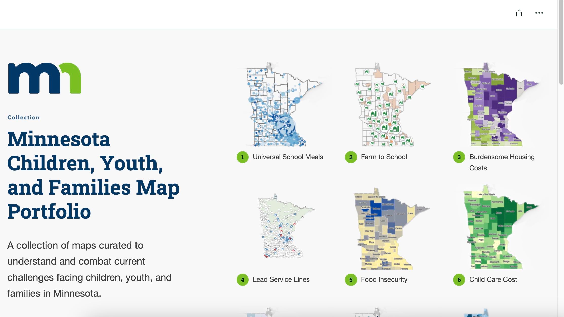 Maps that relate the challenges facing Minnesota youth