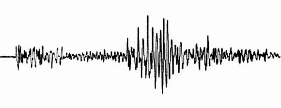 earthquake fault lines symbol