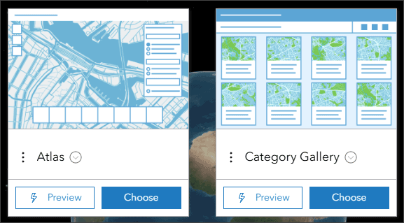 ArcGIS Instant Apps for groups