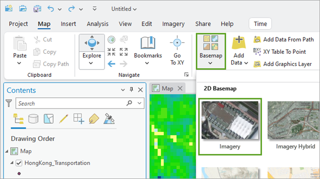 Basemap gallery