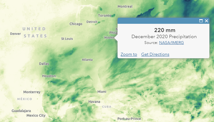 Precipitation Layers In ArcGIS Living Atlas Of The World