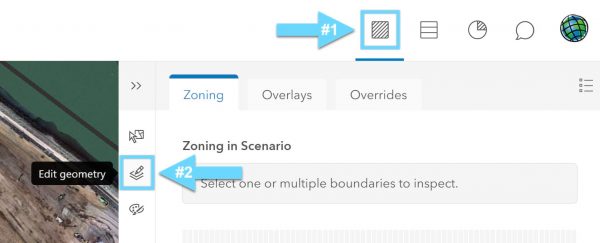 edit zoning geometry