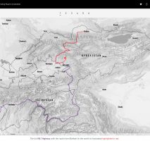 Monochrome Topography basemap style