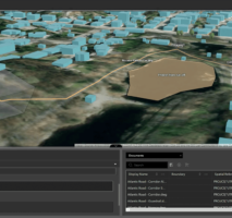 Create and edit location notes to comment on features with the Editor tool in ArcGIS GeoBIM.