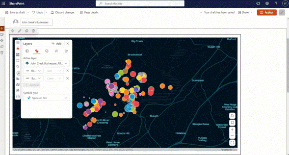 Geotag documents in ArcGIS for SharePoint