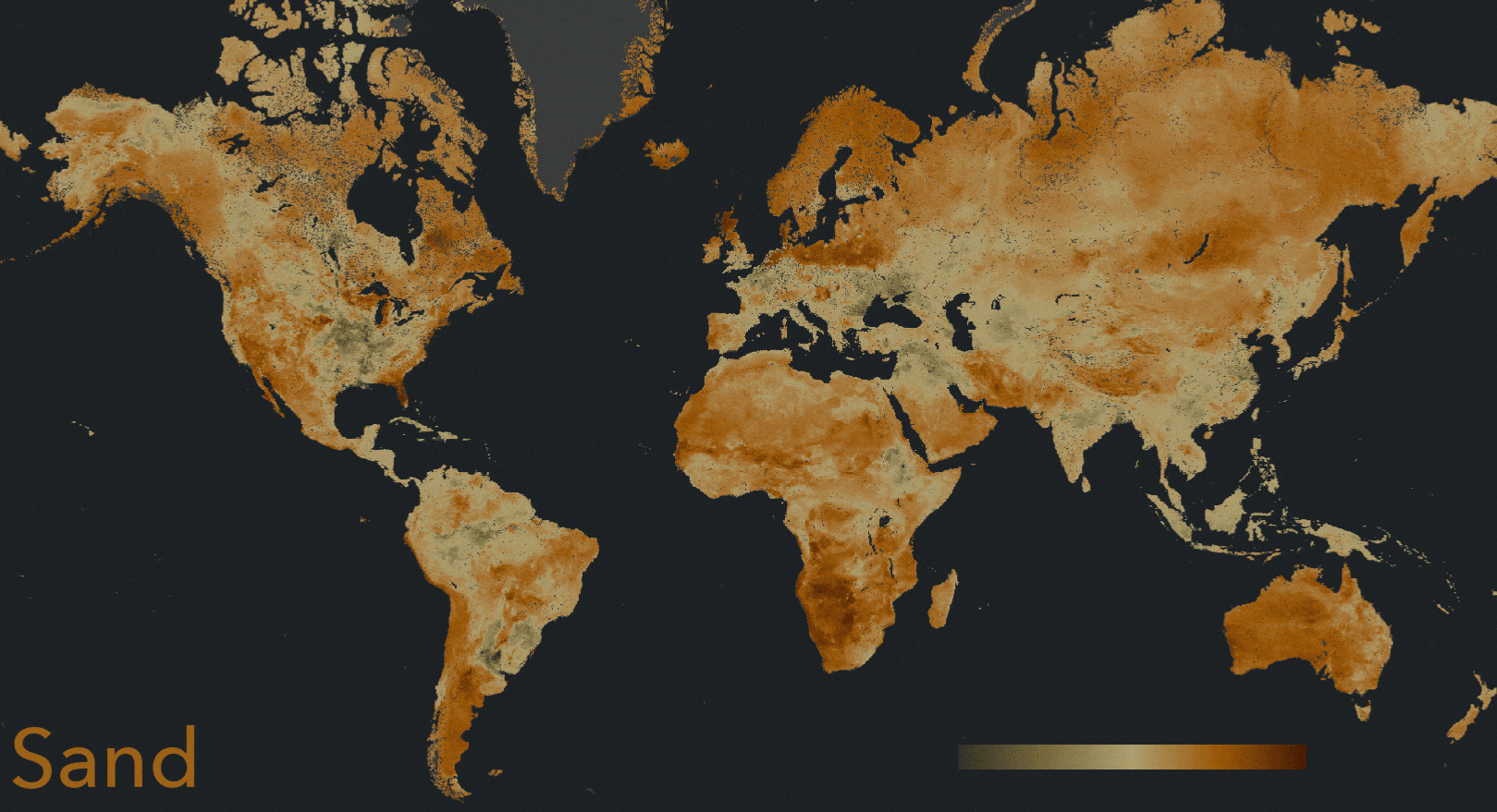 Global maps of soil-dwelling nematode worms