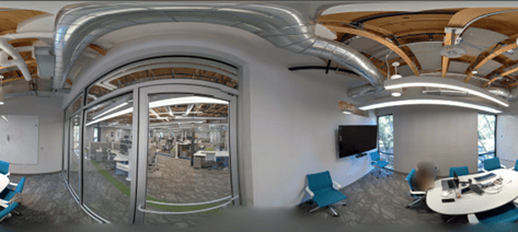 360 degree image of an office