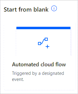 Automated cloud flow