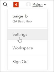 Enable workspaces in user profile settings, ArcGIS Hub updates
