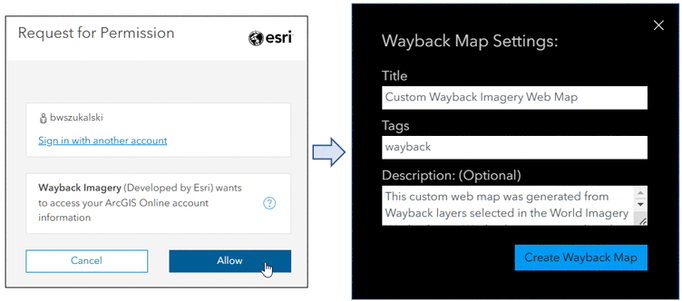 Create web map