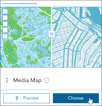 Choose Media Map