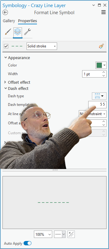 Here's where you can find the dash template in ArcGIS Pro. AKA a pathway to unlimited power.