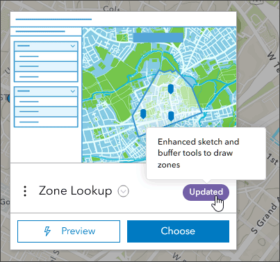 ArcGIS Instant Apps Zone Lookup