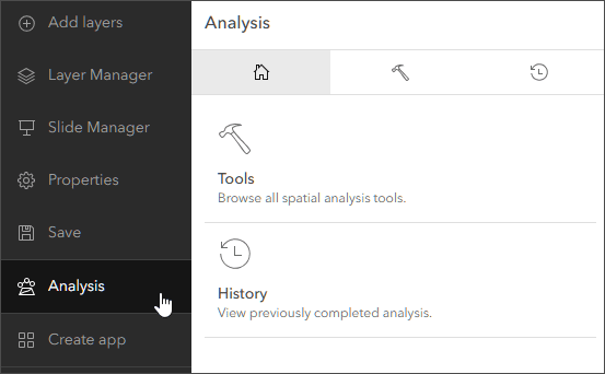 Analysis tools in Scene Viewer