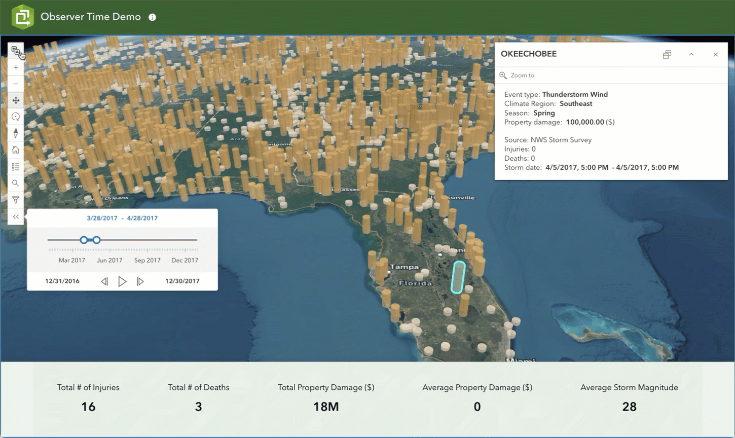 Observer sample app