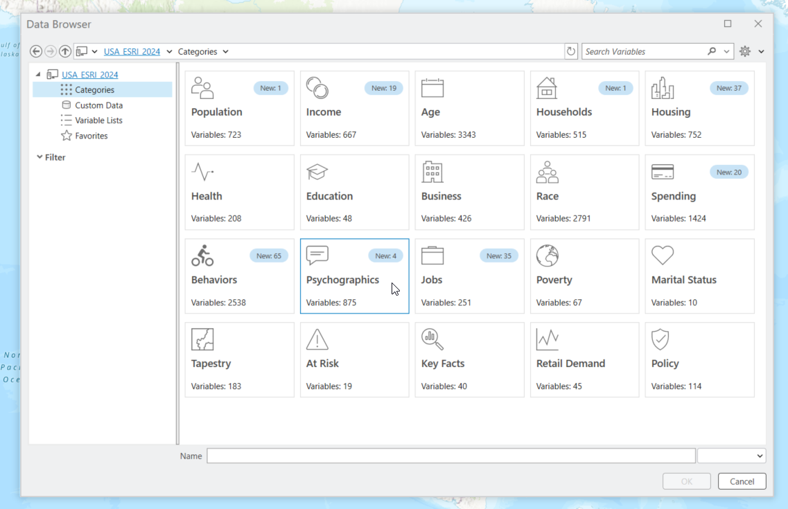 New Data browser BA 3.4