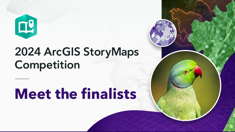 Our picks for the 2024 ArcGIS StoryMaps Competition finalists are in. Vote for your favorite story!