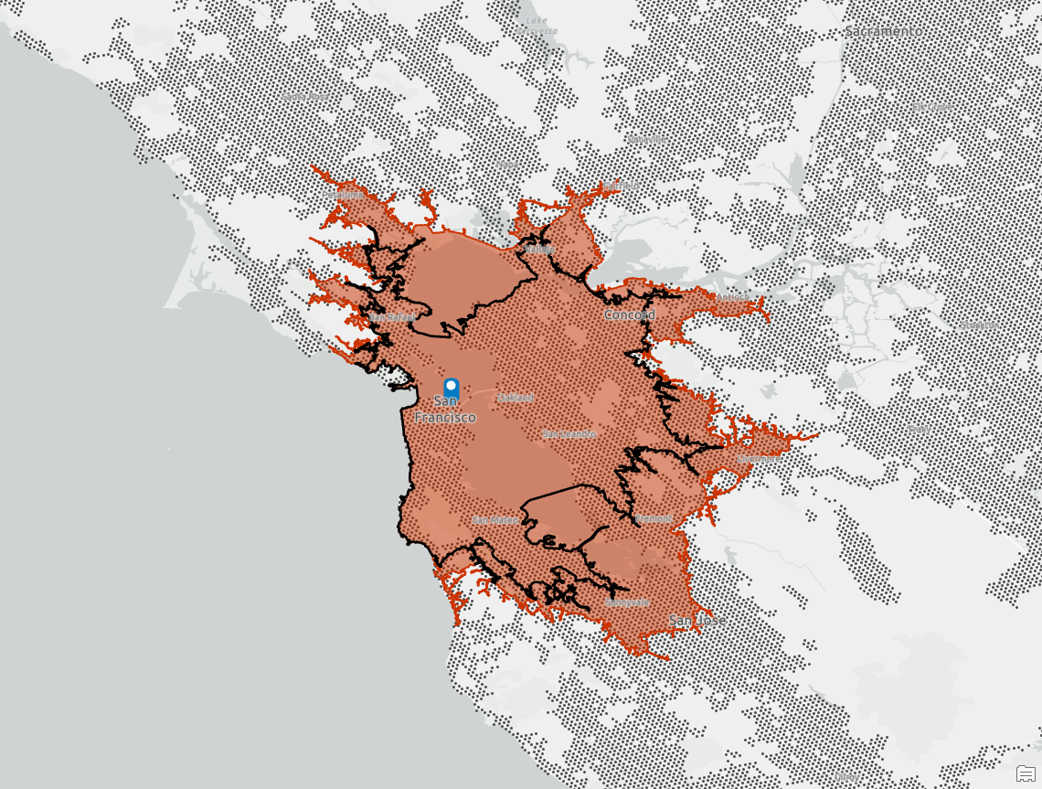 Market potential map