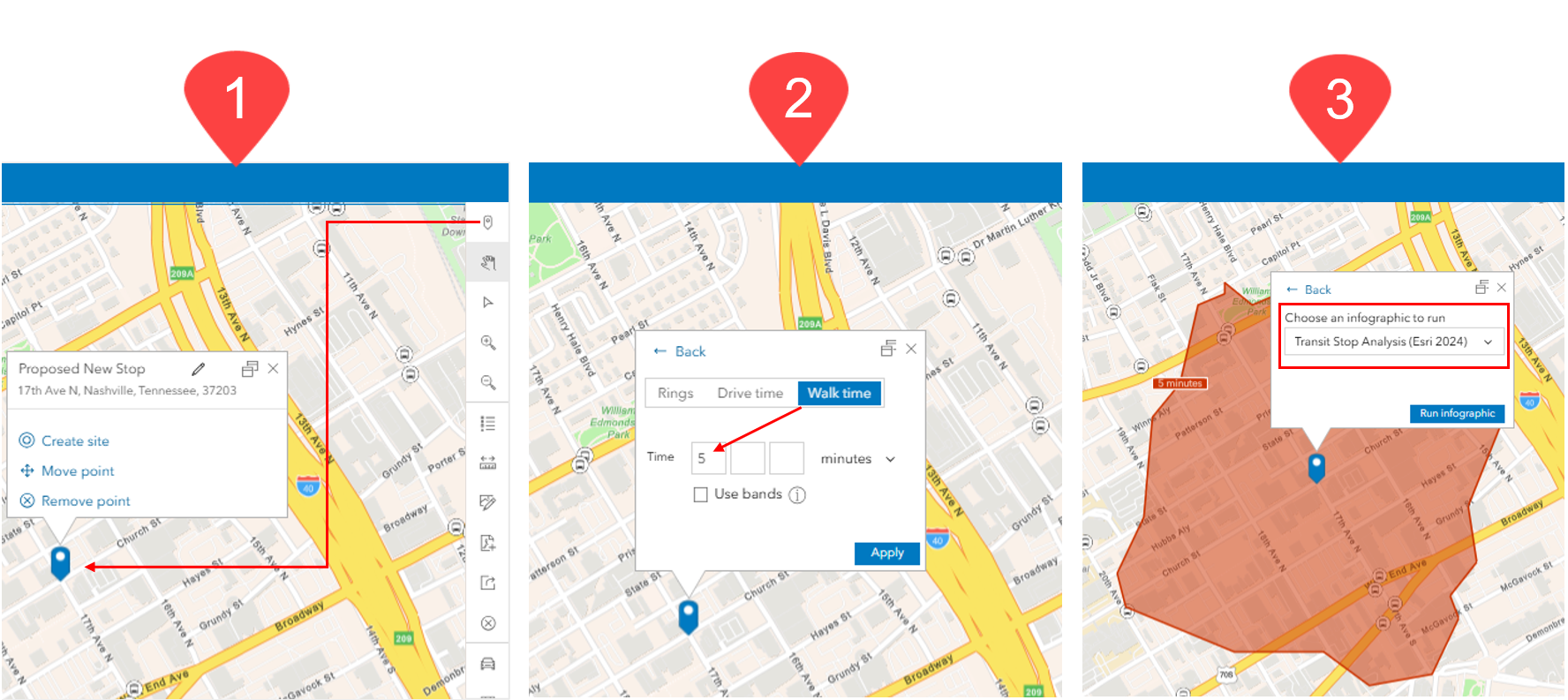 Image of 3 steps to run infographic