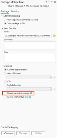 Package Mobile Map