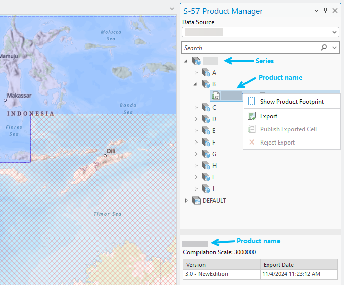 S-57 Product Manager tool in ArcGIS Pro