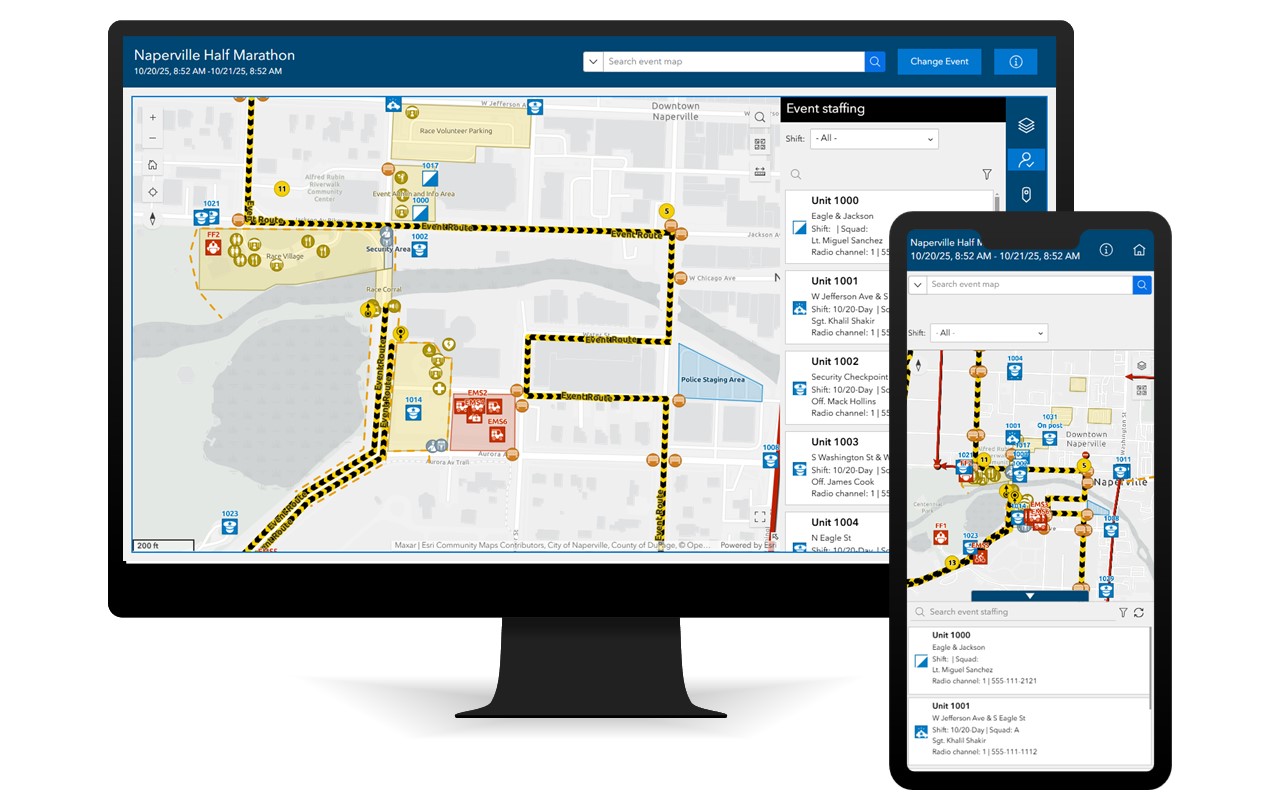 Event Operations Maps