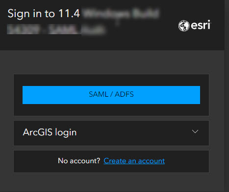 SAML Login Window