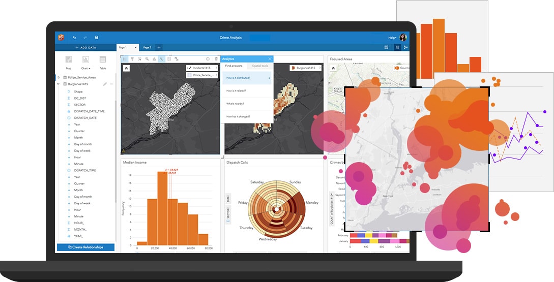 Insights for ArcGIS  Web-Based Data Analytics - Start 