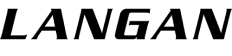 Langan company name in large black letters