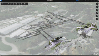 3D visualization of underground mine shafts in ArcGIS Earth