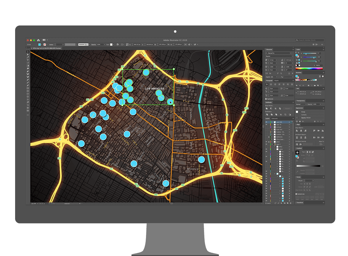 ArcGIS Maps for Adobe Creative Cloud | Design with Data Driven Maps