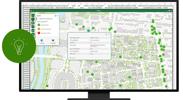 ArcGIS for Office | Create Maps in Excel & Microsoft Products