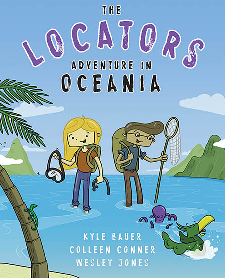The Locators: Adventure in Oceania Cover