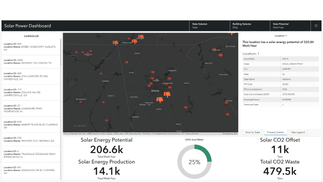 Visualização do Mapa, Dashboard com Power BI: visualizando dados