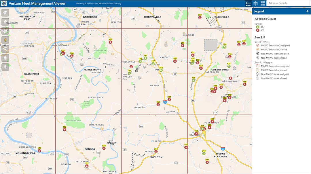 Gis Westmoreland County Pa Protecting Critical Infrastructure With Real-Time Gis Data