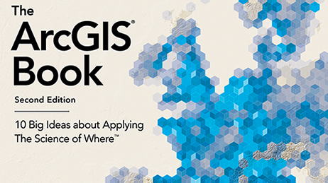 Capa do livro The ArcGIS Book: 10 Grandes Idéias sobre Aplicar a Ciência de Onde 