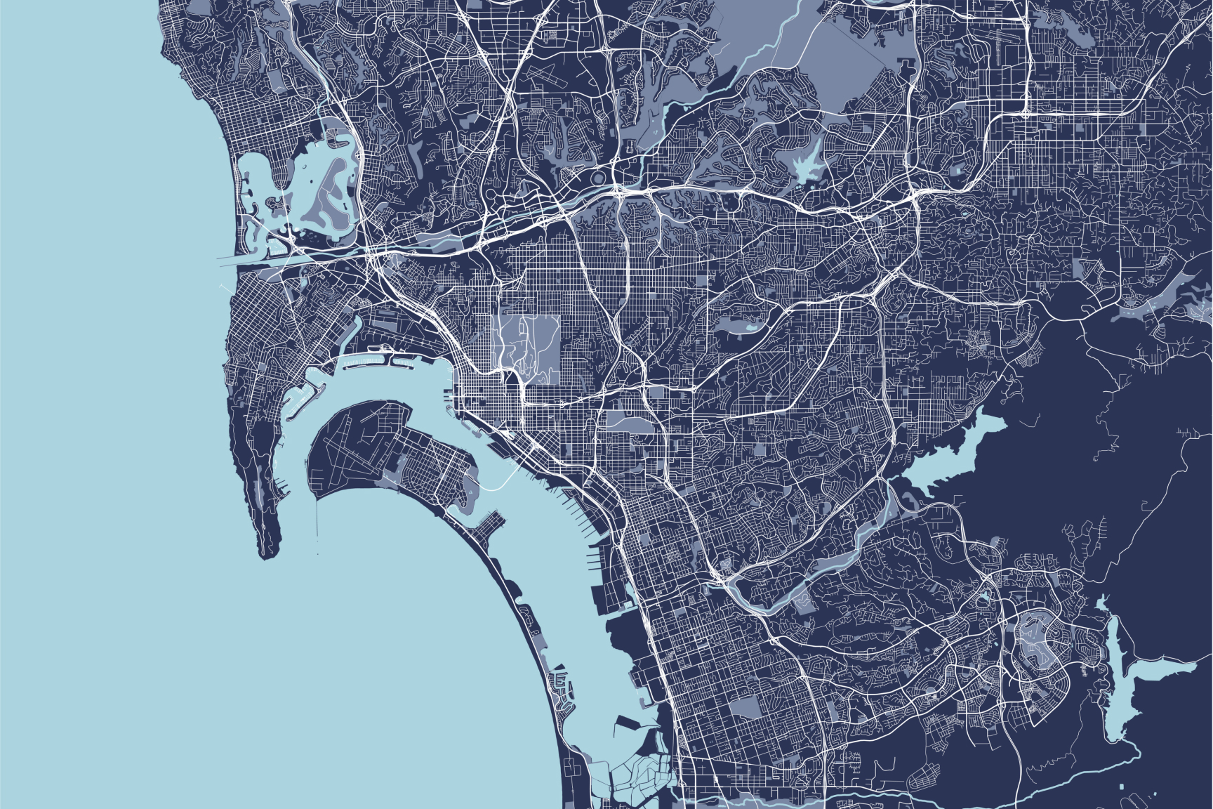Map of San Diego CA – Getting Familiar with Geoprocessing in ArcGIS Pro
