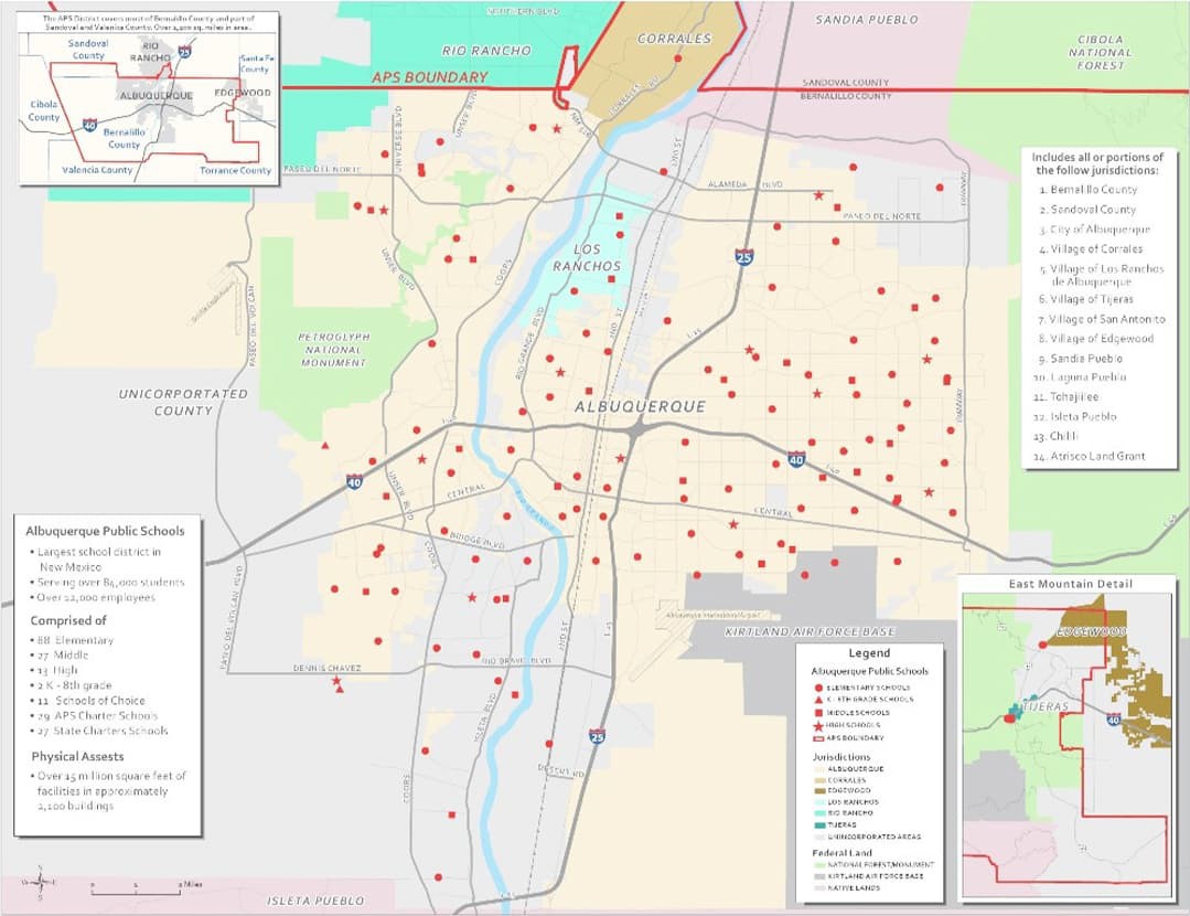 Grant County Nm Gis Albuquerque Public Schools Integrate Cad With Esri Technology