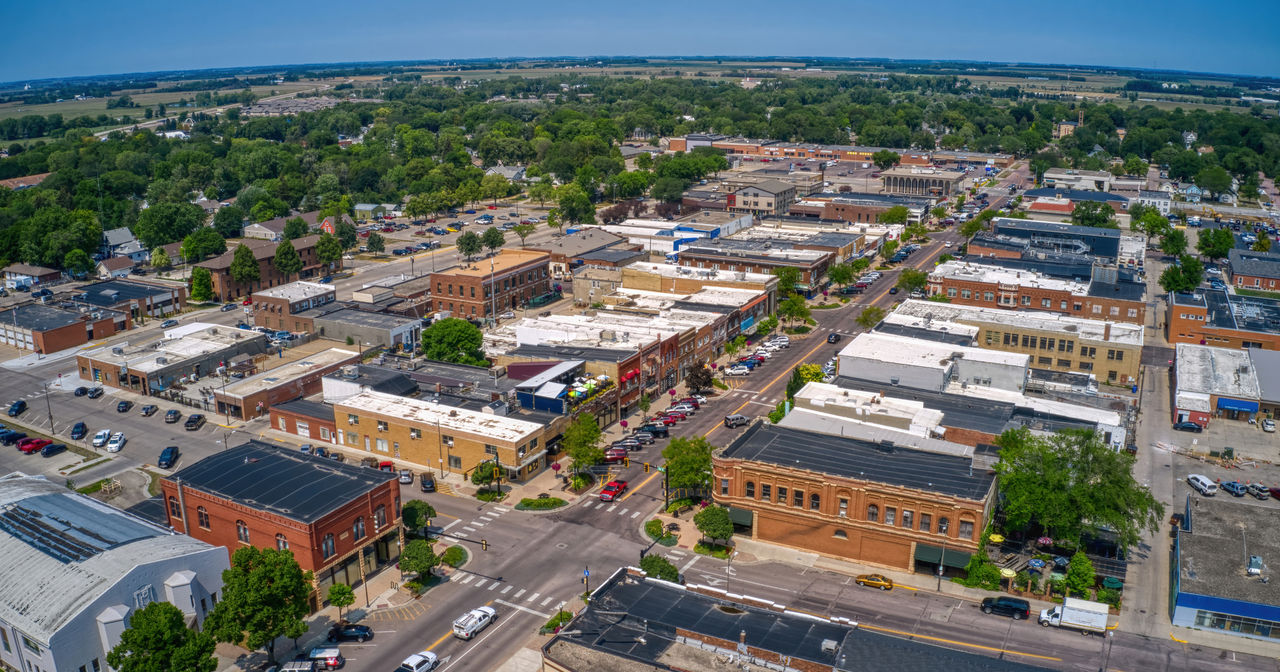 Cityscape of Brookings, South Dakota