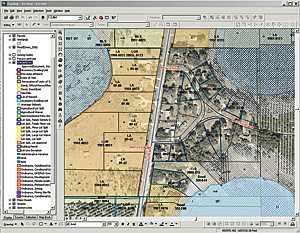 an example of the ZapMap application