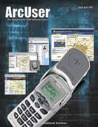 ArcUser Spring 2001 cover
