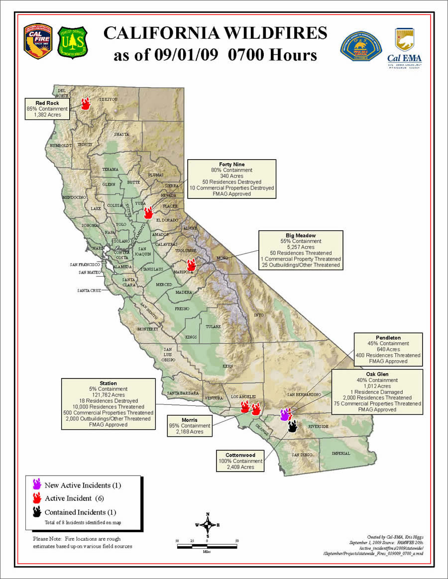 Fire Map California Arcgis
