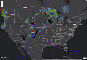 ArcWatch | Weather Forecasting Takes a Leap Forward with Advanced GIS